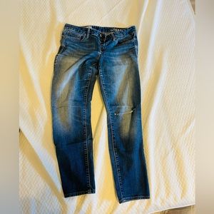 Distressed Always Skinny Gap blue jean
